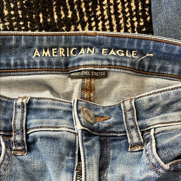 American Eagle Outfitters Blue Skinny Jeans Versatile Style - Picture 4 of 7